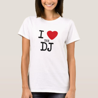 I Herz das T-Shirt der DJ-Frauen