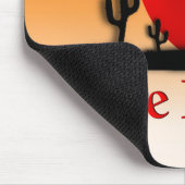 I Herz die Wüste Mousepad (Ecke)