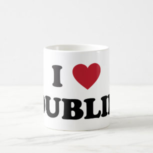I Herz Dublin Irland Kaffeetasse