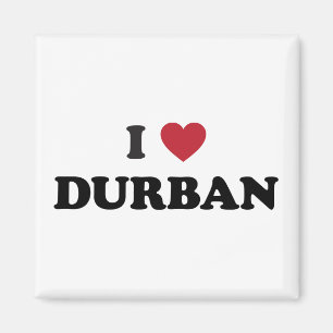 I Herz Durban Südafrika Magnet