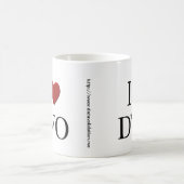 I Herz DVO Kaffeetasse (Mittel)