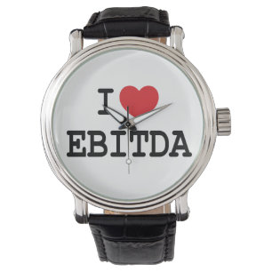 I (Herz) EBITDA-Uhr Armbanduhr