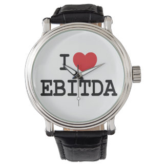 I (Herz) EBITDA-Uhr Armbanduhr