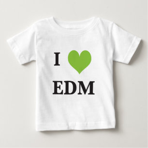 I Herz EDM Baby T-shirt
