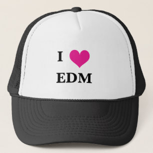 I Herz EDM Truckerkappe