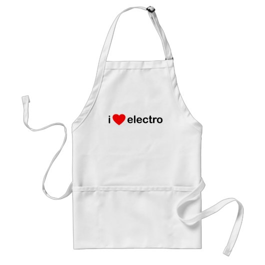 I Herz-Electro Schürze (Vorne)