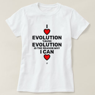 I Herz Evolution T - Shirt