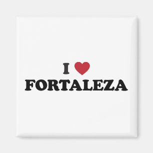 I Herz Fortaleza Brasilien Magnet