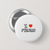 I Herz Fresno Button (Vorne & Hinten)
