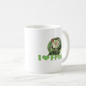 I Herz-Frosch-Tasse Kaffeetasse (VorderseiteRechts)