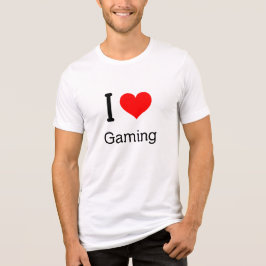 I (Herz) Gaming Tri-Blend Shirt