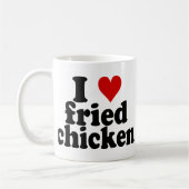 I Herz-gebratenes Huhn Kaffeetasse (Links)