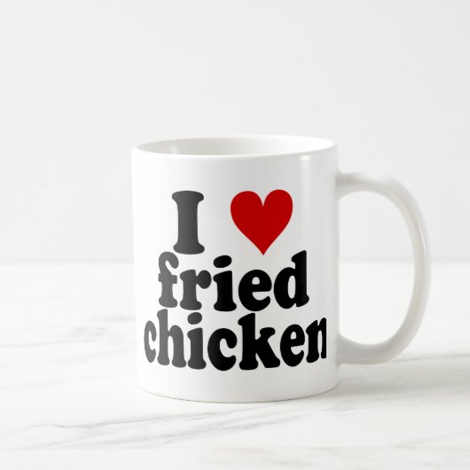 I Herz-gebratenes Huhn Kaffeetasse (Rechts)
