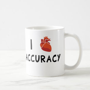 I Herz-Genauigkeit Kaffeetasse