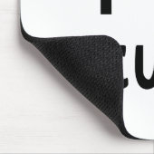 I Herz-Genauigkeit Mousepad (Ecke)