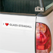 I Herz-Glas Steagall Autoaufkleber (Auf Lkw)