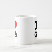 I Herz Goa Kaffeetasse (Mittel)