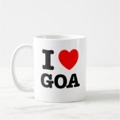 I Herz Goa Kaffeetasse (Links)