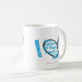 I Herz-Graffiti-Aqua Kaffeetasse (VorderseiteRechts)