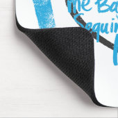 I Herz-Graffiti-Aqua Mousepad (Ecke)