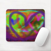 I Herz-Graffiti Mousepad (Mit Mouse)