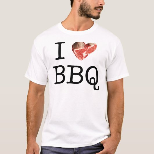 I Herz GRILLEN T-Shirt (Vorderseite)