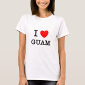 I HERZ GUAM T-Shirt (Vorderseite)