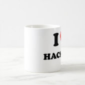 I Herz-Häcker Kaffeetasse (Mittel)