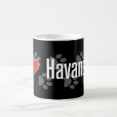 I (Herz) Havanese Kaffeetasse (Mittel)