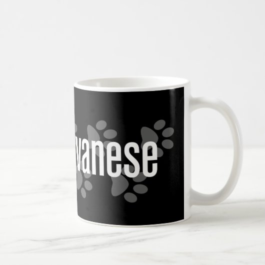 I (Herz) Havanese Kaffeetasse (Rechts)