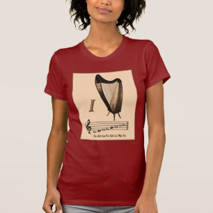 I "Herz" heilige Harfe" mysteriös T-Shirt