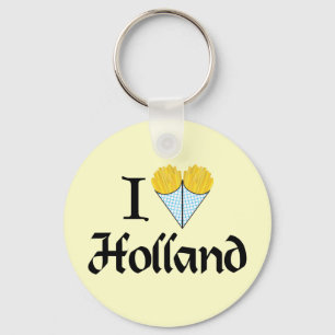 I Herz Holland Schlüsselanhänger
