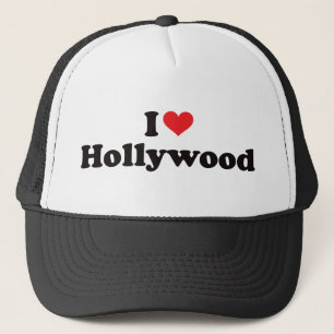 I Herz Hollywood Truckerkappe