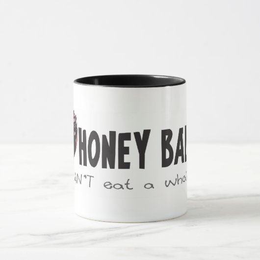 I Herz-Honig-Dachs Tasse (Zentrum)