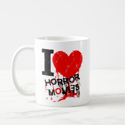 I HERZ-HORROR-FILME KAFFEETASSE (Links)