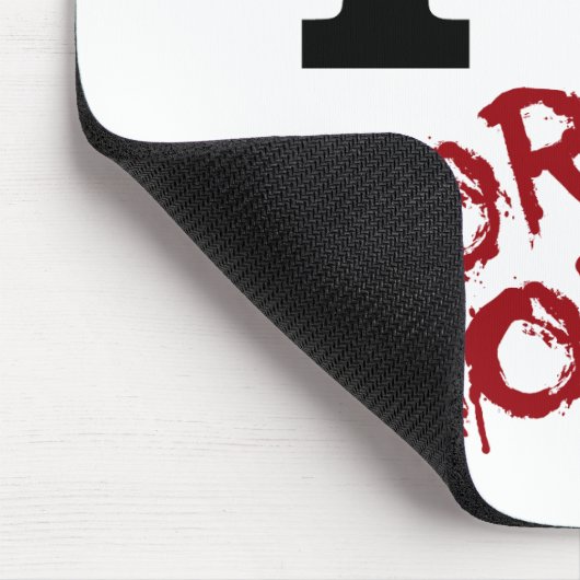 I Herz-Horror-Filme Mousepad (Ecke)