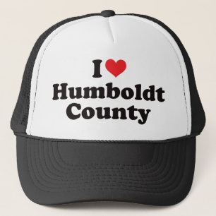 I Herz Humboldt County Truckerkappe