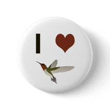 I Herz Hummingvögel