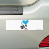 I Herz ich Aqua Autoaufkleber (Auf Auto)