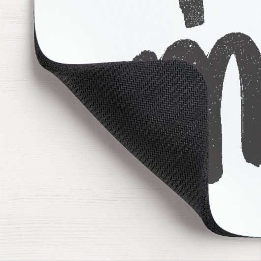 I Herz ich Aqua Mousepad (Ecke)