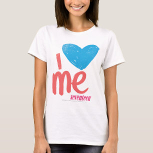 I Herz ich Aqua-Rosa T-Shirt