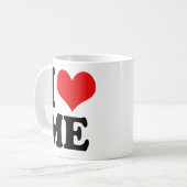 I Herz ich Kaffeetasse (Vorderseite Links)
