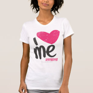 I Herz ich magentarot T-Shirt
