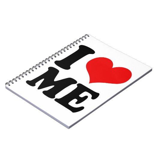 I Herz ich Notizblock (Linke Seite)