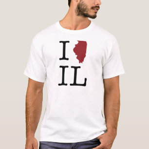I Herz Illinois T-Shirt