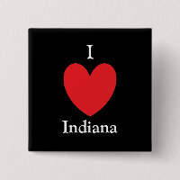 I Herz-Indiana-Knopf
