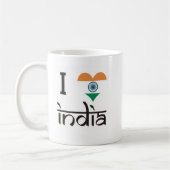 I "Herz" Indien - i-Liebe Indien Kaffeetasse (Links)