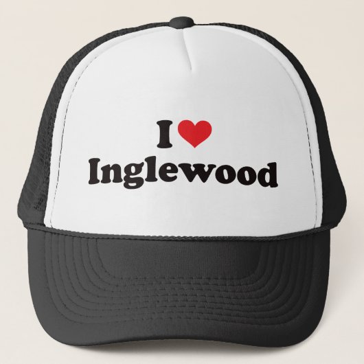 I Herz Inglewood Truckerkappe (Vorderseite)
