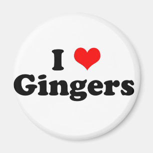 I Herz-Ingwer Magnet