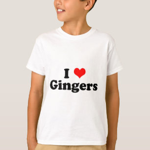 I Herz-Ingwer T-Shirt